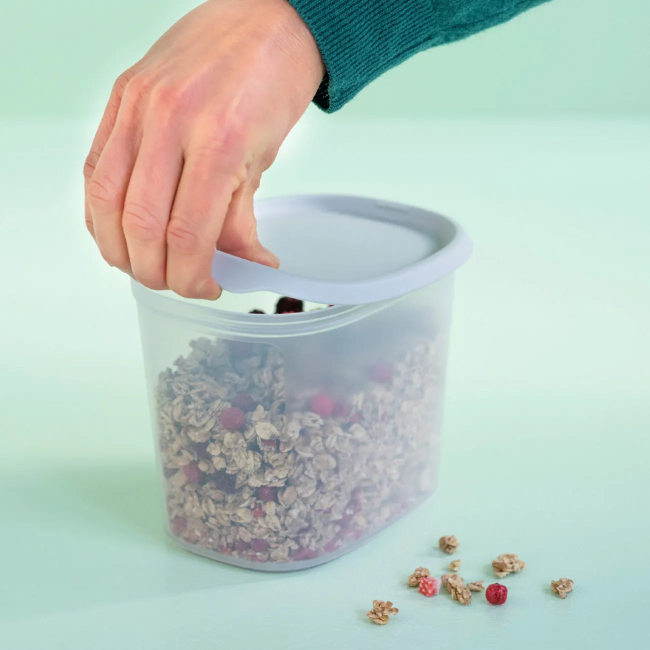 One Touch Fresh oval 1,1 L grau