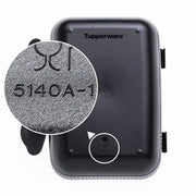 Tupperware Ersatzteil Dosen Unterteil Nr. 5140A / Unterteil Behälter zur Lunch Box A136 / in der Farbe Schwarz / Hier direkt das Ersatzteil online kaufen 