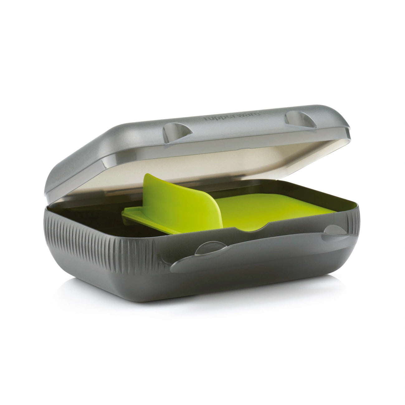 Tupperware Ersatzteil Dosen Unterteil Nr. 5140A / Unterteil Behälter zur Lunch Box A136 / in der Farbe Schwarz / Hier direkt das Ersatzteil online kaufen 