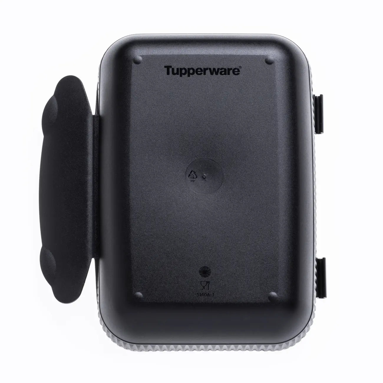 Tupperware Ersatzteil Dosen Unterteil Nr. 5140A / Unterteil Behälter zur Lunch Box A136 / in der Farbe Schwarz / Hier direkt das Ersatzteil online kaufen 