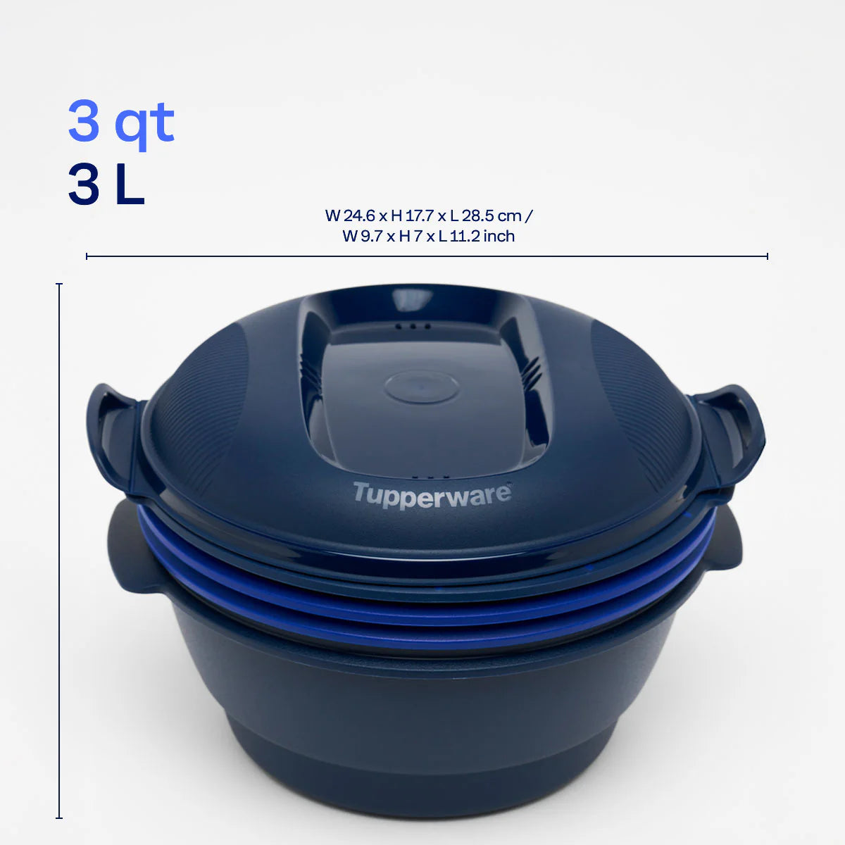 Micro CombiGourmet 3 Liter von der Marke Tupperware / Dampfgarer / Mikrowellentopf / Ideal für Reis und Pasta / für Kochen in der Mikrowellen / Mikrowellentopf / Schnellkochtopf / Hier direkt online kaufen 
