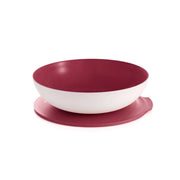 Allegra 1,5L Servierschale mit Deckel von der Marke Tupperware / in der Farbe Rot / Ideal zum Transportieren und Servieren von Salat, Obstr und Gemüse / zum Frischhalten / mit festschließendem Deckel / Hier direkt online kaufen 