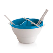 Micro Servier & Dip von der Marke Tupperware / Schwarz-Weiß Schokofondue / Ideal als Nachspeise, zum Brunchen oder beim Fernsehabend / Hier direkt online kaufen