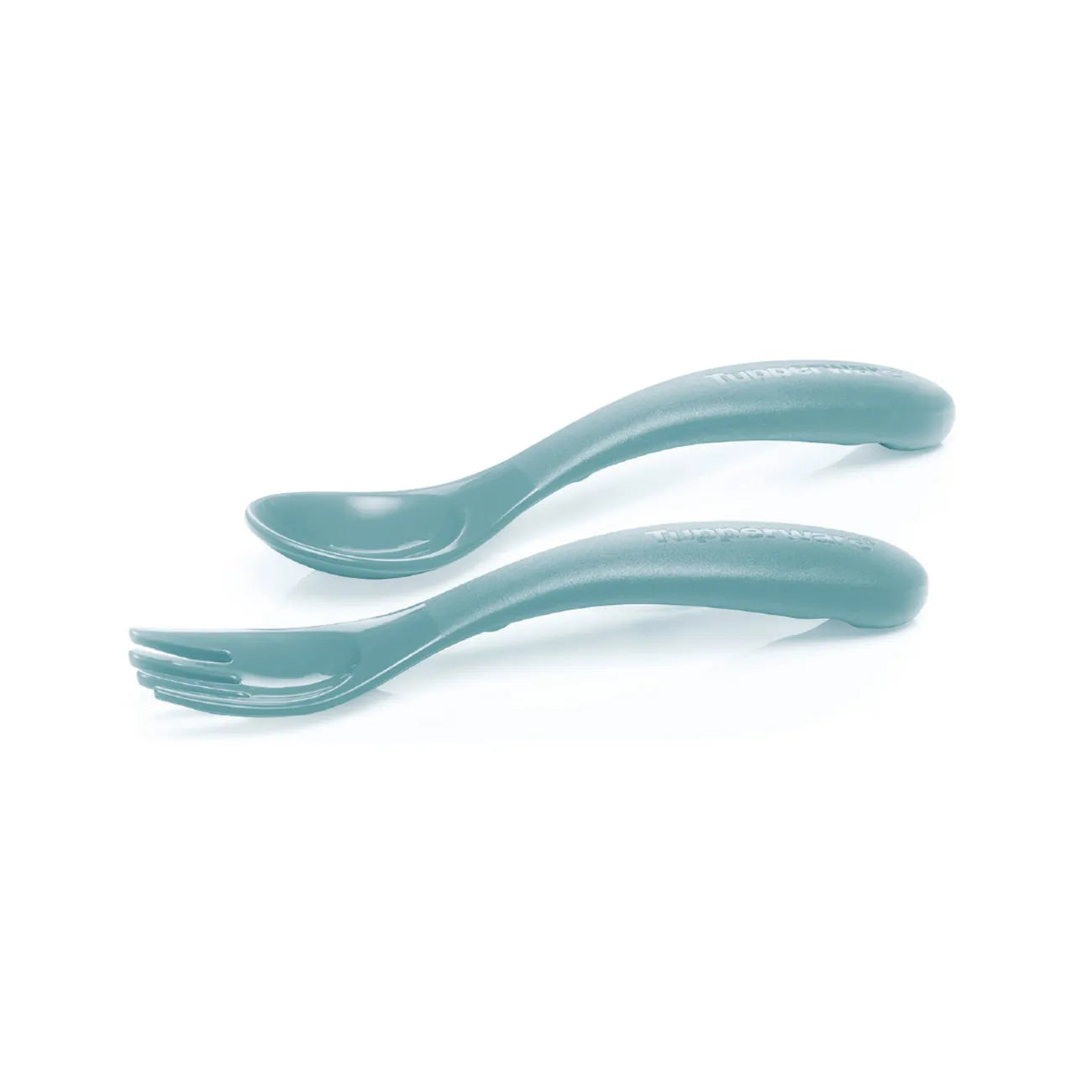 TupperCare Kinderbesteck von der Marke Tupperware / Kinderbesteck Set / einfache Handhabung dank geschwungener Form / hier direkt online kaufen