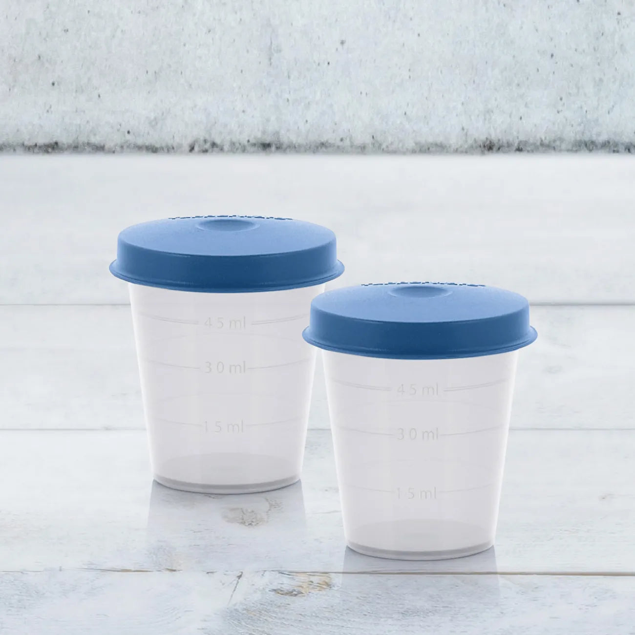tupperware aufbewahrung blau Kleiner Frischer (2) – Auslaufsicherer Soßenbehälter mit Messskala – myTupp