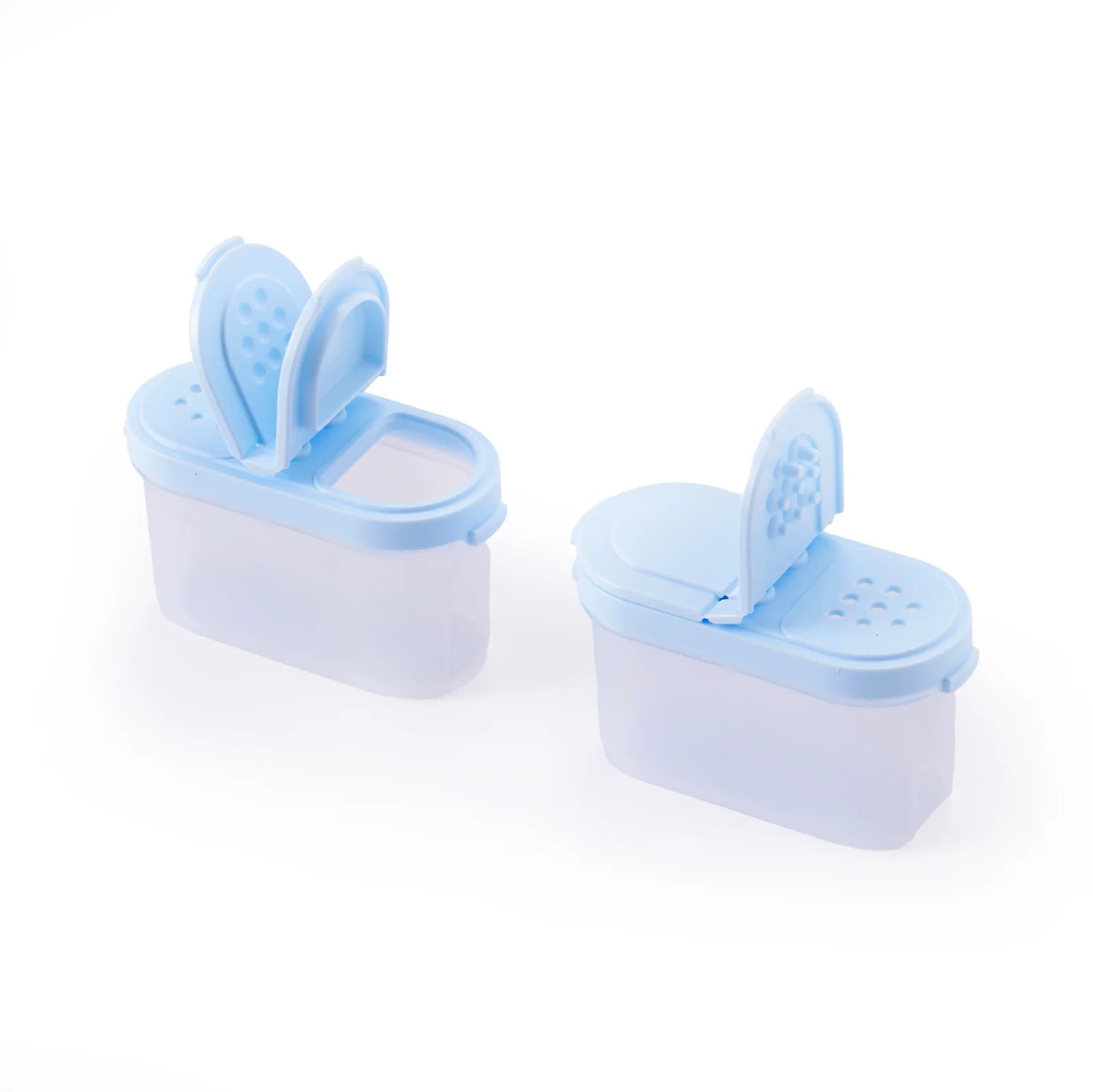 Gewürz - Zwerge 2x 120 ml von der Marke Tupperware / zum Idealen Frischhalten von Gewürzen / modular stapelbarer Gewürz Streuer / dichtschließende Deckel / Deckel mit 2 verschiedenen Streu Klappen / Hier direkt online kaufen