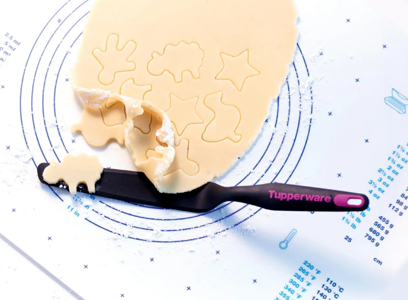 Schmale Palette Griffbereit von der Marke Tupperware / Griffbereit Küchenhelfer / Schmaler Pfannenwender / Hier direkt online kaufen