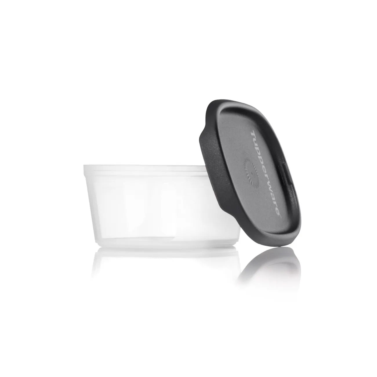 One Touch Fresh oval 540ml von der Marke Tupperware /  in der Farbe Schwarz / Vorratsbehälter / Aufbewahrungsbehälter / Ideal für losen Tee, Paniermehl, Nüsse und vieles mehr / modular stapelbar / Motten- und Aromadicht / Luft- und Wasserdichtschließend / Hier direkt online kaufen