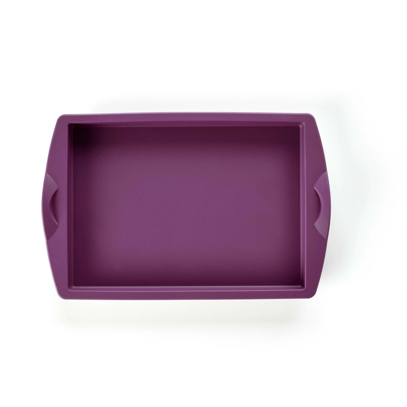Silikonform Ecki von der Marke Tupperware / Silikon Backform in der Farbe Lila / größe eines halben Bleches / Backform / Ideal für Kuchen / stapelbar / mit Starker Antihaft Eigenschaft / Hier direkt online kaufen