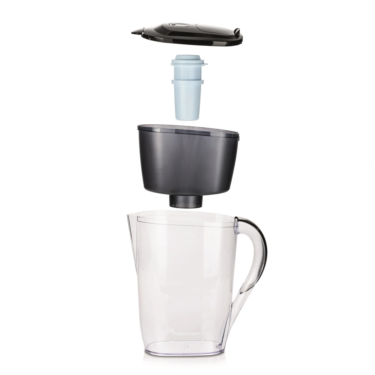 Wasserfilter-Kanne mit Filter von der Marke Tupperware / Wasserfilter / Pure & Go / Schnelle Filterung / Einfache zu Reinigen / Hier direkt online kaufen