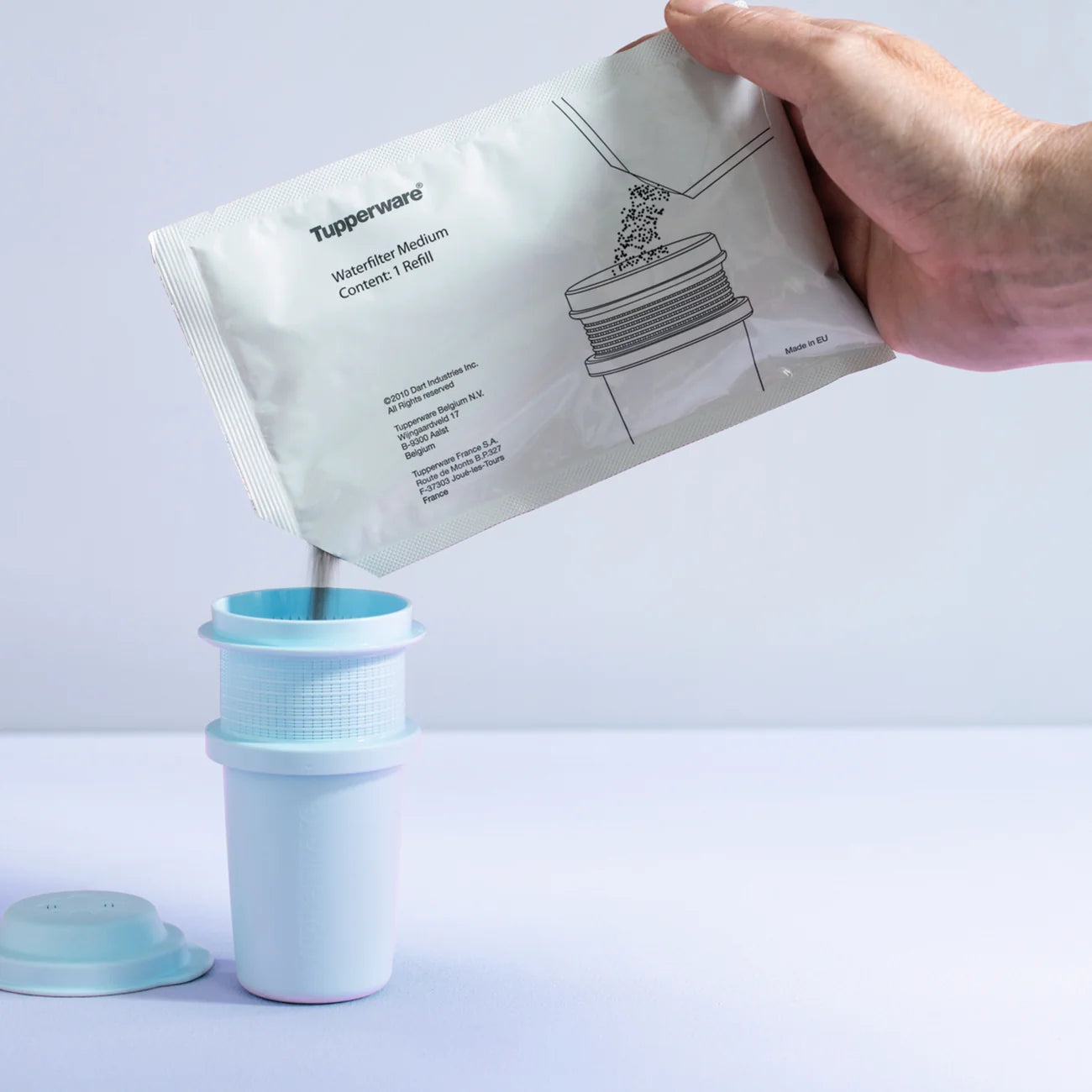 Wasserfilter- Granulat von der Marke Tupperware / passend zur Pure & Serve Kanne / Hier direkt online kaufen