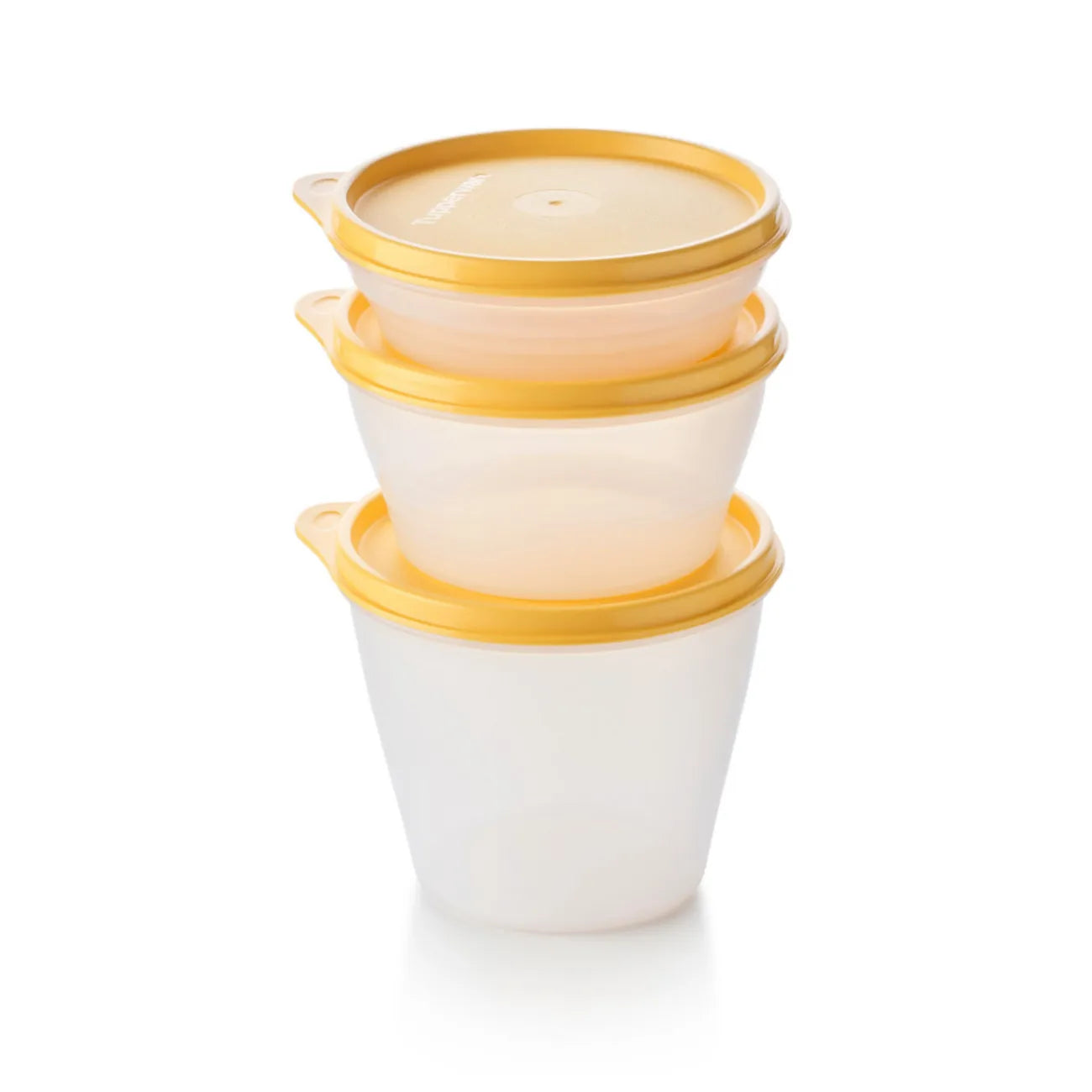 Frische Behälter Classic Set klein von der Marke Tupperware / Set besteht aus 3 Behältern, 240ml, 500ml  und 800ml / Aufbewahrungsbehälter / Vorratsbehälter / luftdicht und Auslaufsicheren / Hier direkt online kaufen