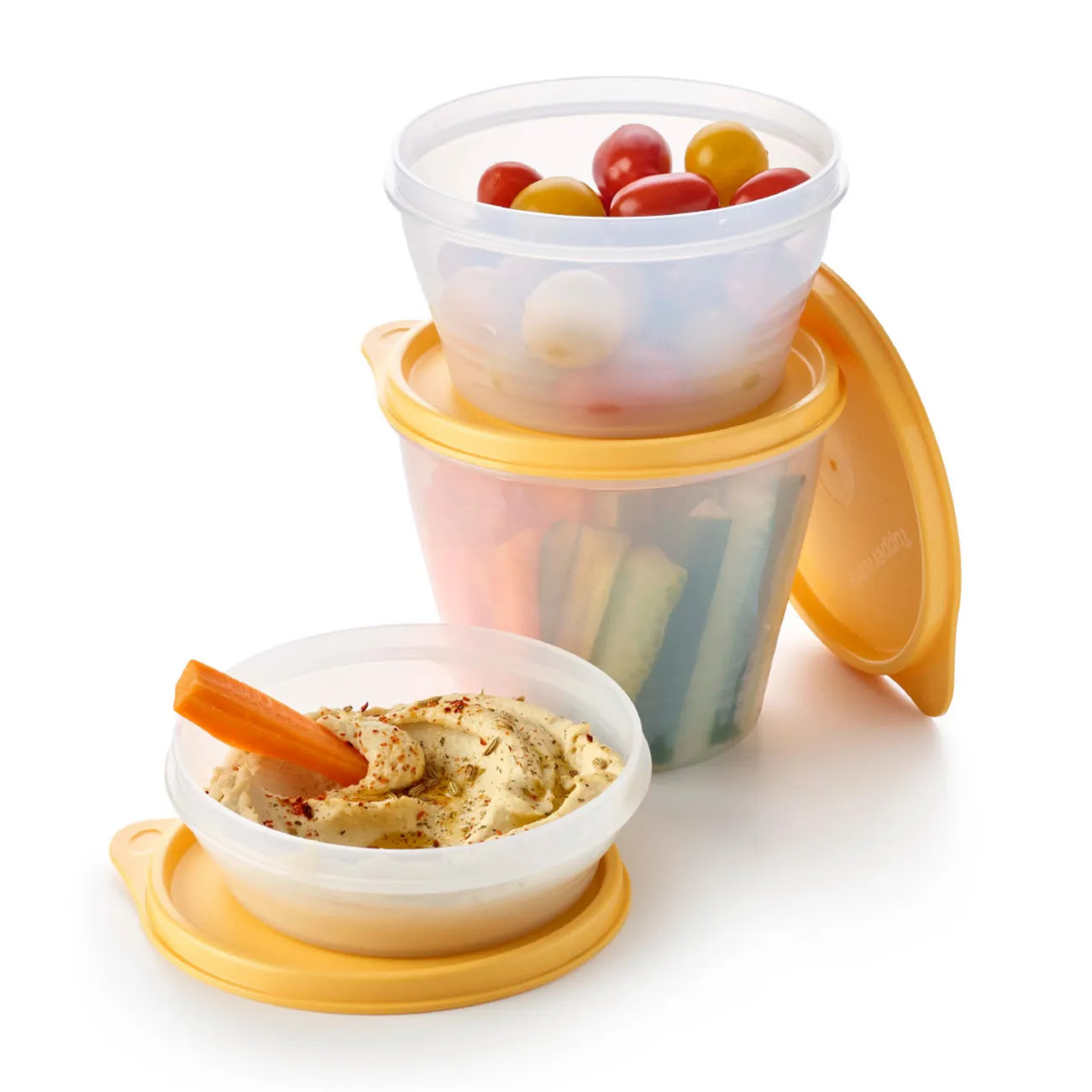 Frische Behälter Classic Set klein von der Marke Tupperware / Set besteht aus 3 Behältern, 240ml, 500ml  und 800ml / Aufbewahrungsbehälter / Vorratsbehälter / luftdicht und Auslaufsicheren / Hier direkt online kaufen