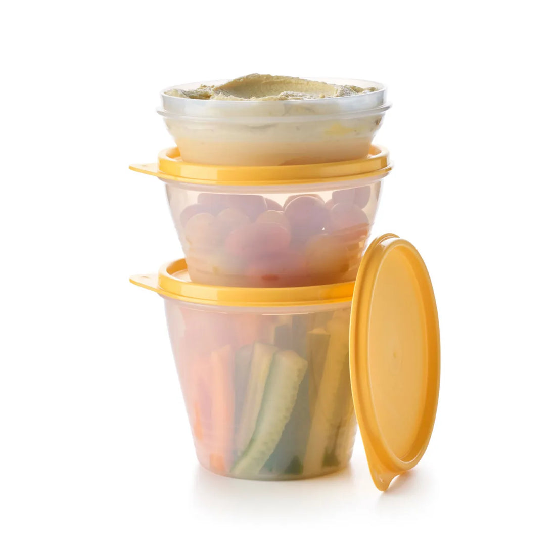 Frische Behälter Classic Set klein von der Marke Tupperware / Set besteht aus 3 Behältern, 240ml, 500ml  und 800ml / Aufbewahrungsbehälter / Vorratsbehälter / luftdicht und Auslaufsicheren / Hier direkt online kaufen