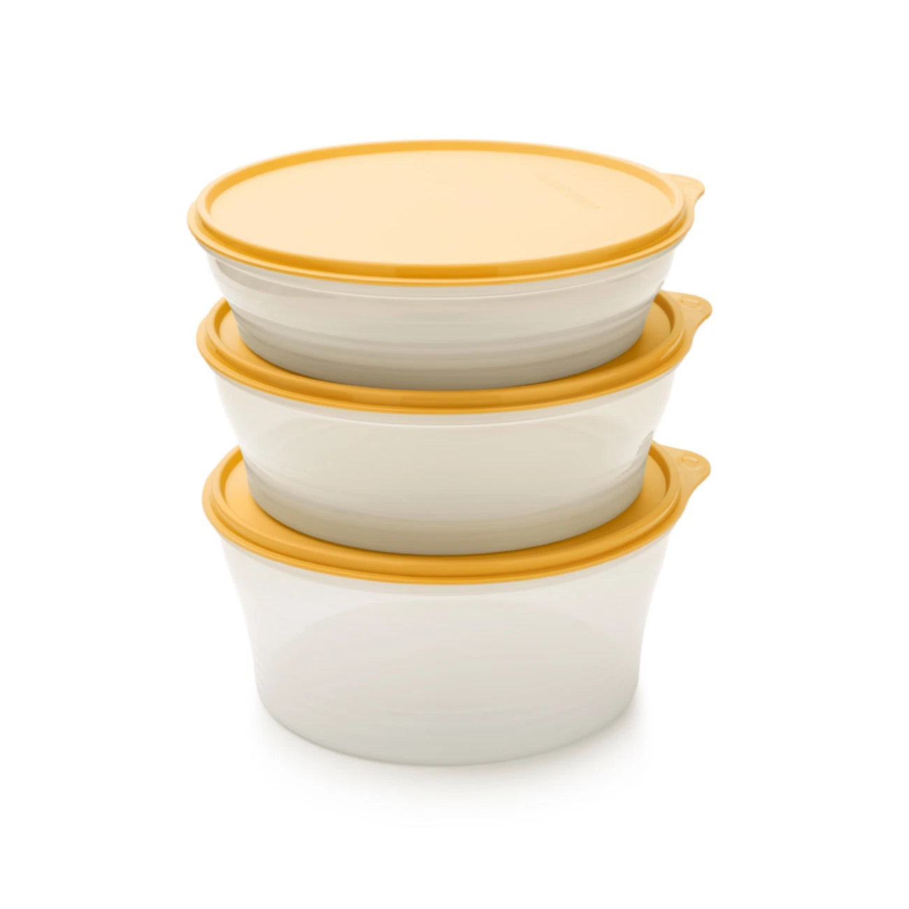 Frische Behälter Classic Set Groß von der Marke Tupperware / 3 Behälter - 1L, 1,4L und 1,9L / Luftdicht und Auslaufsicher / modular Stapelbar / Aufbewahrungsbehälter / leichtes Öffnen dank Großer Lasche am Deckel / Hier direkt online kaufen