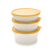 Frische Behälter Classic Set Groß von der Marke Tupperware / 3 Behälter - 1L, 1,4L und 1,9L / Luftdicht und Auslaufsicher / modular Stapelbar / Aufbewahrungsbehälter / leichtes Öffnen dank Großer Lasche am Deckel / Hier direkt online kaufen