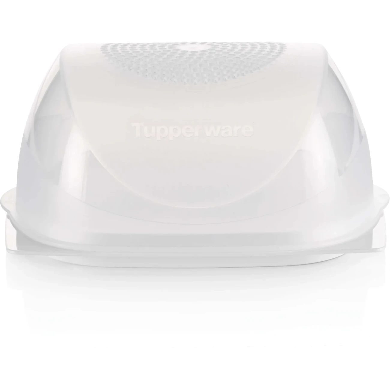 Tupperware Junior KäseMaX A205 – Käse-Frischhaltebehälter mit CondensControl-Filter im Deckel, Packshot auf Weiß