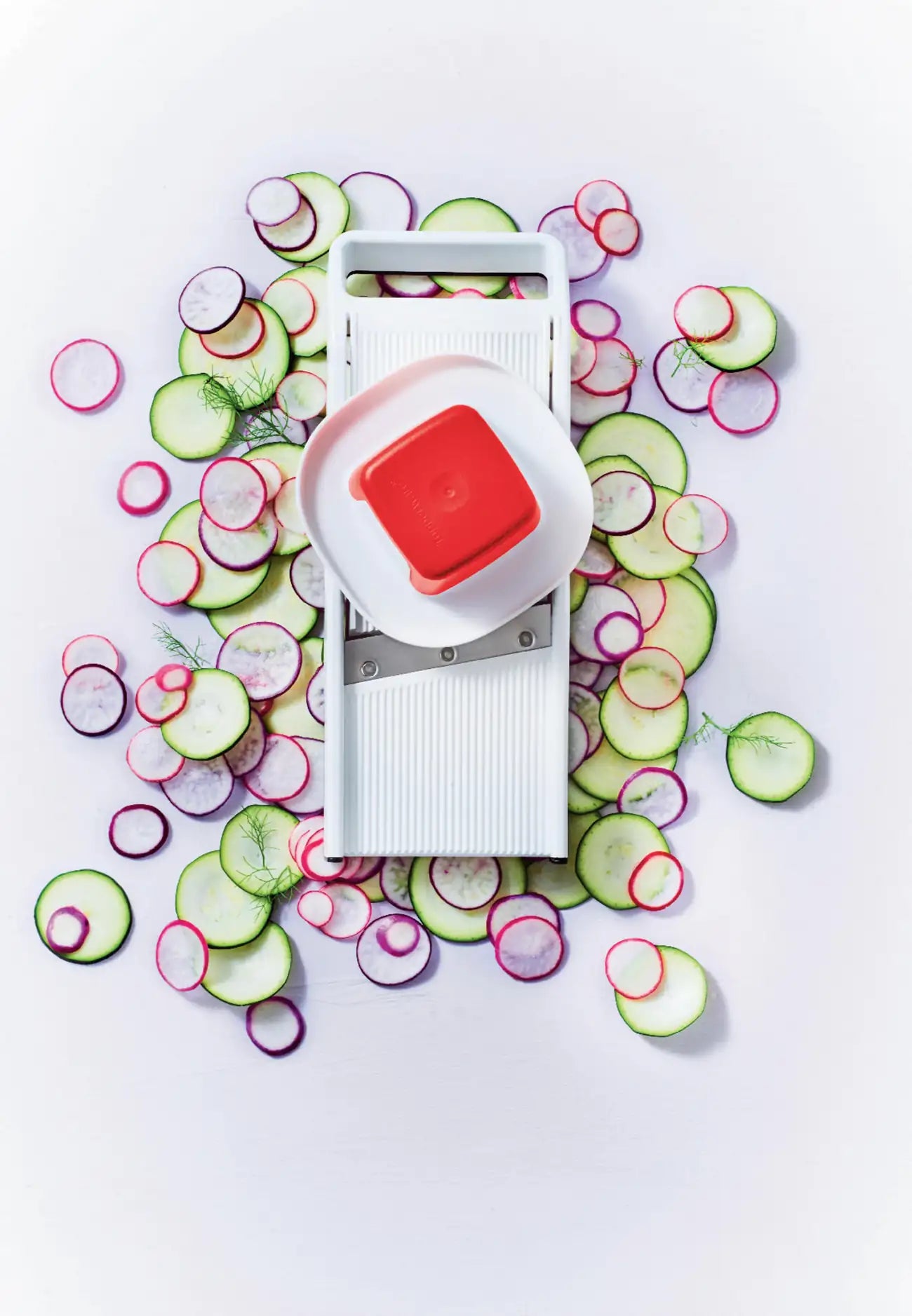 Mandojunior Küchenreibe von der Marke Tupperware / Gemüsehobel / Gemüseschneider / Gemüsereibe / für kleinere Mengen Obst und Gemüse / Hier direkt online kaufen