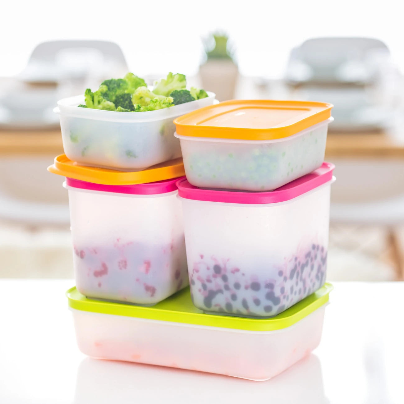 Eiskristall-Set (5) Bunt