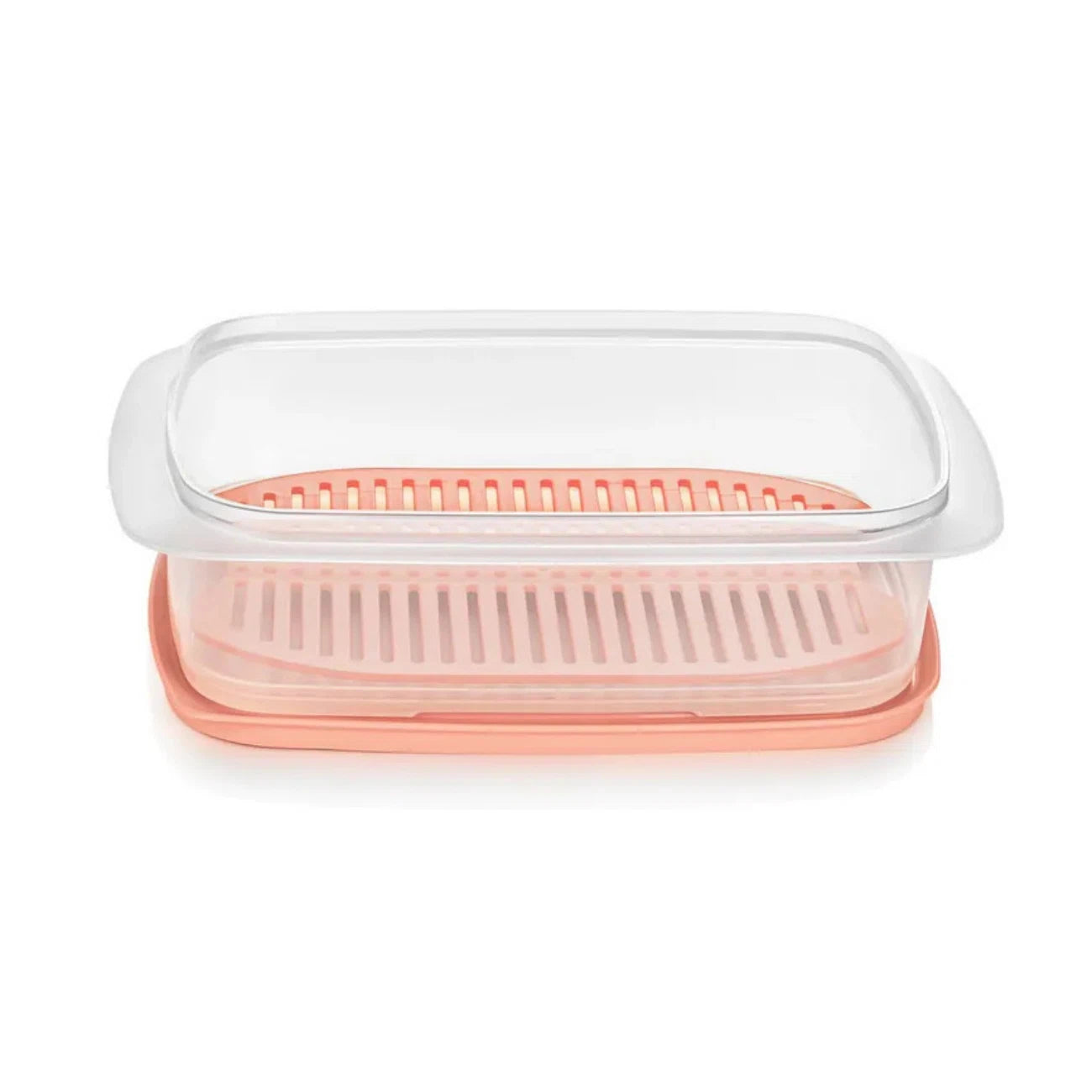 Cool`N Fresh 1,5 L Behälter von der Marke Tupperware / Set besteht aus einem 1,5 L Behälter, einem Verschluss und einem Frischegitter / Lebensmittelbehälter / Frischhaltebehälter / Kühlschrankbehälter / Hier direkt online kaufen