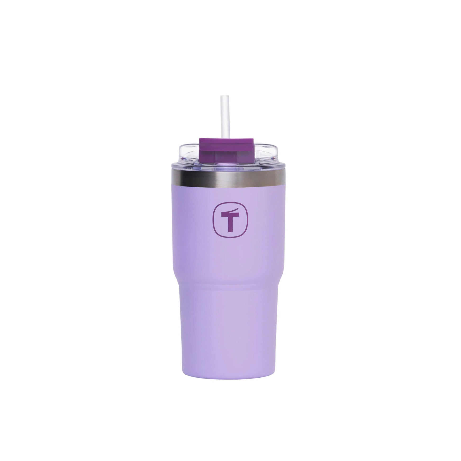 Big T Tumbler von der Marke Tupperware / in der Farbe Lila / Isolierbecher / mit Trinkhalm / Hier direkt online kaufen