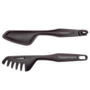 Chef-Zange Griffbereit von der Marke Tupperware / in der Farbe Schwarz / in zwei Teile Zerlegbar / Ideal zum Kochen und Servieren / Hier direkt online kaufen