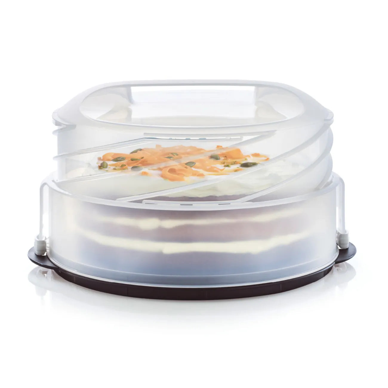 Tupperware Tortentwist Höhenverstellbarer Kuchenbehälter / Ideal zum Transportieren von Kuchen / Tortenbehälter / in 2 Höhen verfügbar / Hier direkt online kaufen