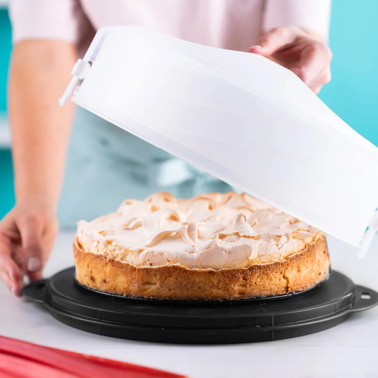 Tupperware Tortentwist Höhenverstellbarer Kuchenbehälter / Ideal zum Transportieren von Kuchen / Tortenbehälter / in 2 Höhen verfügbar / Hier direkt online kaufen