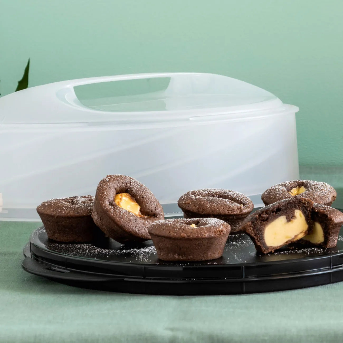 Tupperware Tortentwist Höhenverstellbarer Kuchenbehälter / Ideal zum Transportieren von Kuchen / Tortenbehälter / in 2 Höhen verfügbar / Hier direkt online kaufen