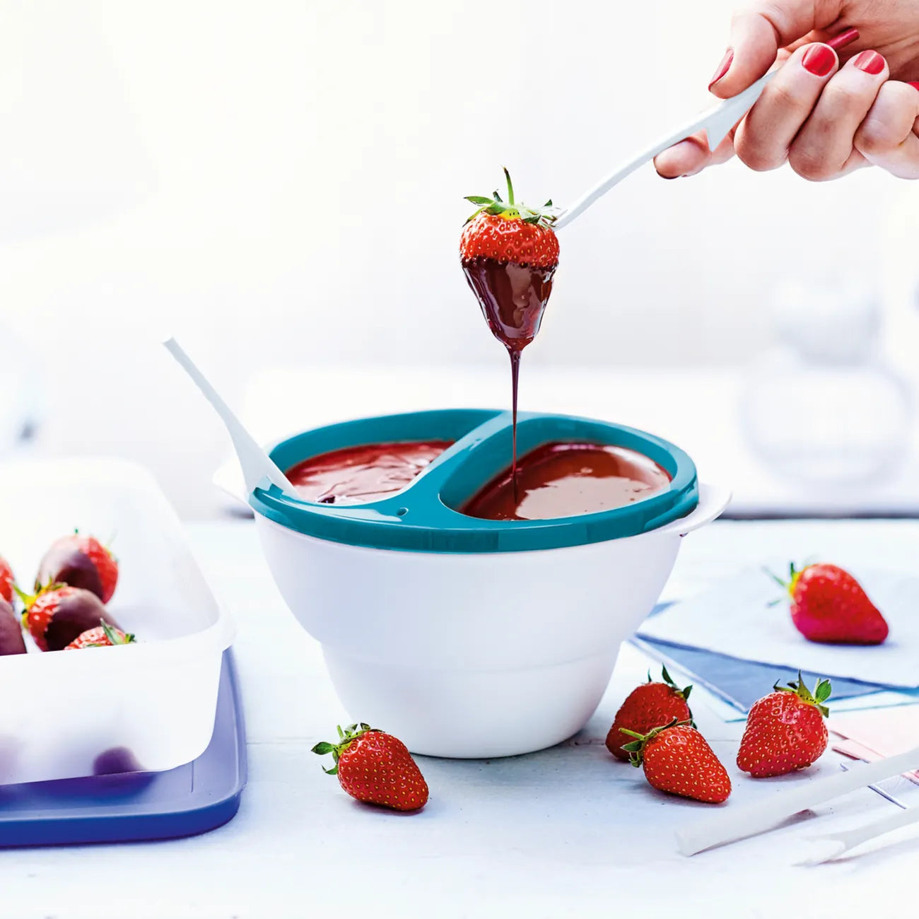 Micro Servier & Dip Türkis