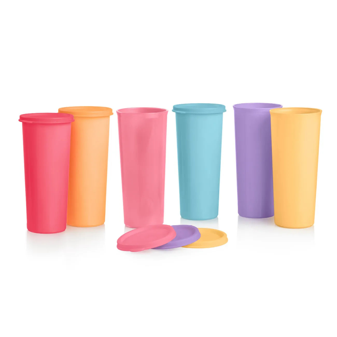 6x Joghurt-Becher 170ml von der Marke Tupperware / Joghurt Becher zum Mitnehmen und Vorbereiten / Ideal für Meal Prep / in 6 unterschiedlichen Farben / Bunt / Hier direkt online kaufen