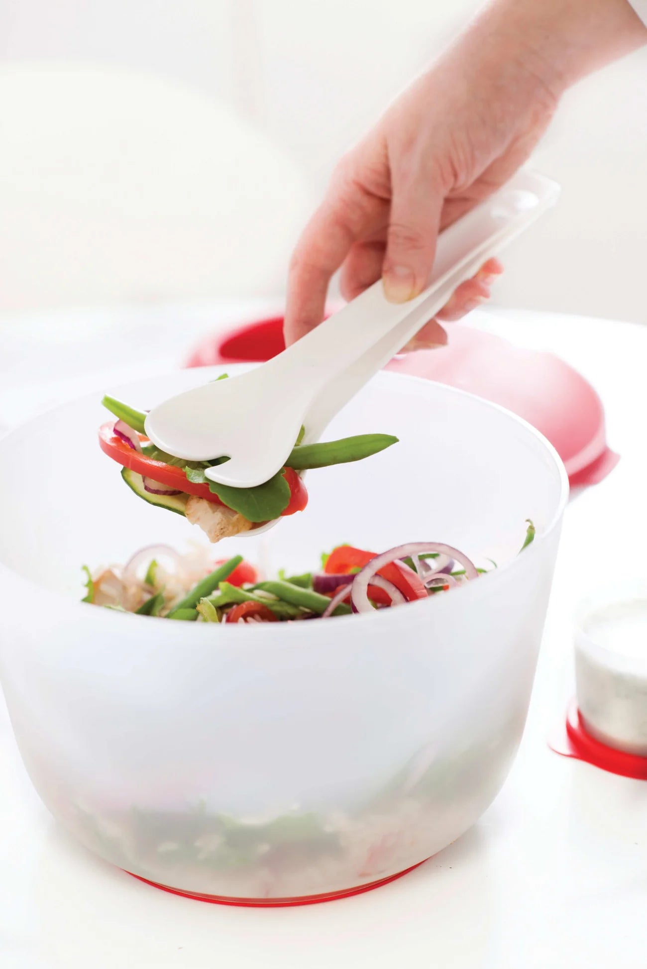 Großer Salat & Go Deckel