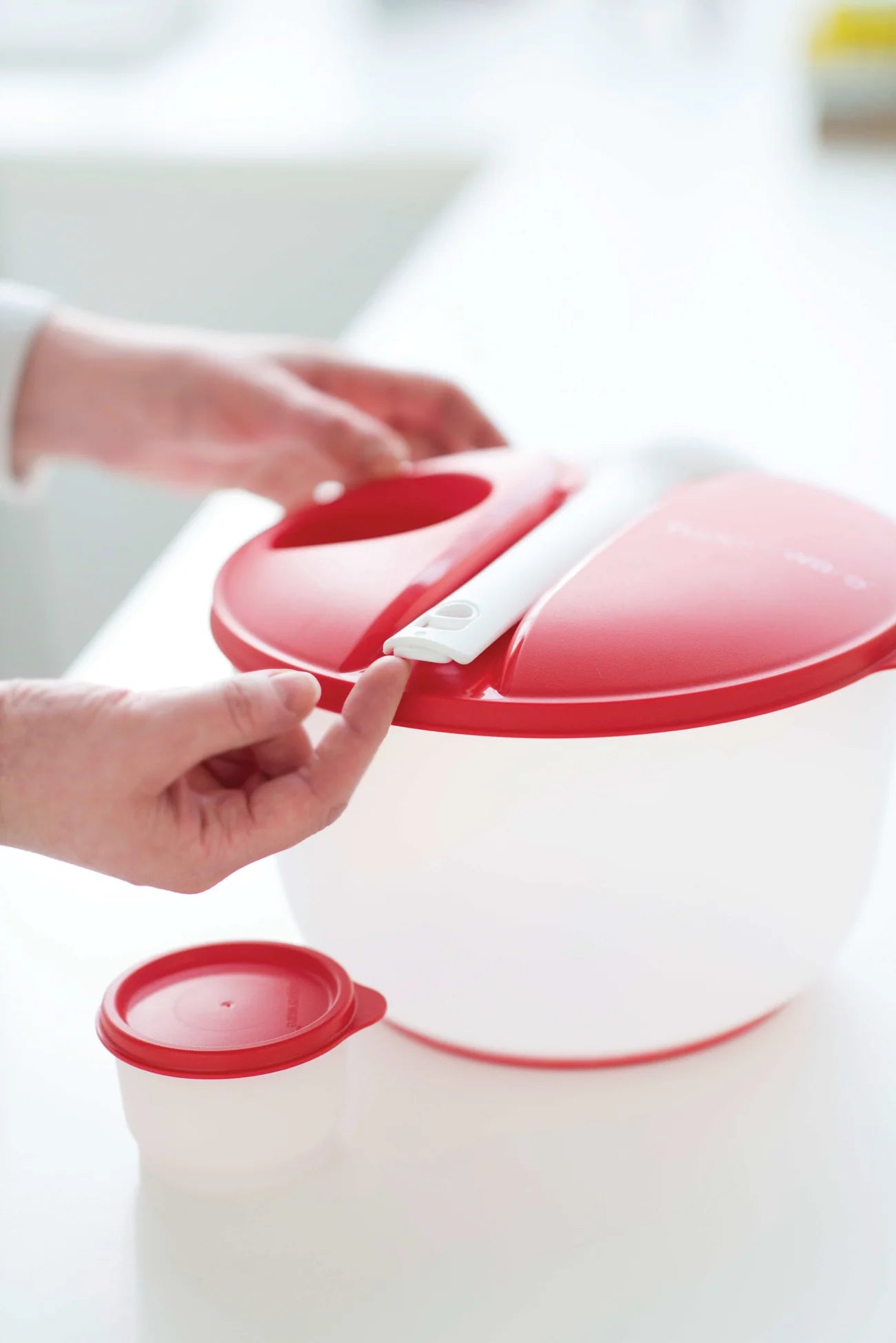 Großer Salat & Go Deckel