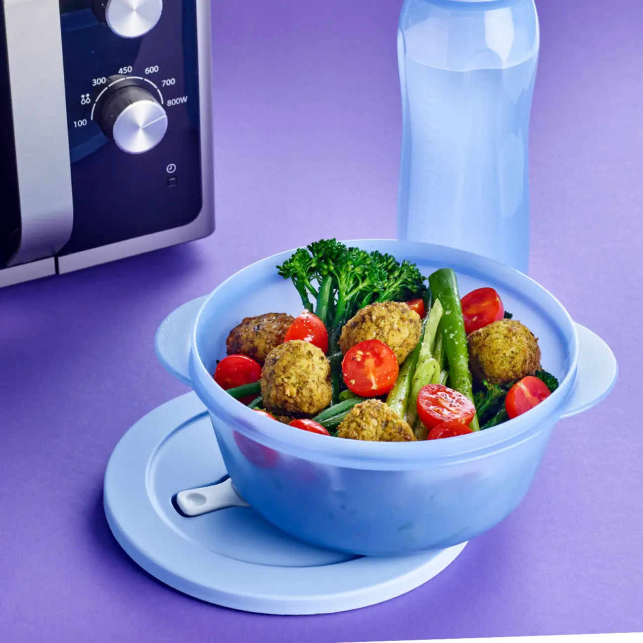 MicroTup 1,3L von der Marke Tupperware / Mikrowellenbehälter / Ideal für große Portionen / Deckel mit Ventil / zum Mikrowellen Kochen und aufwärmen / Hier direkt online kaufen