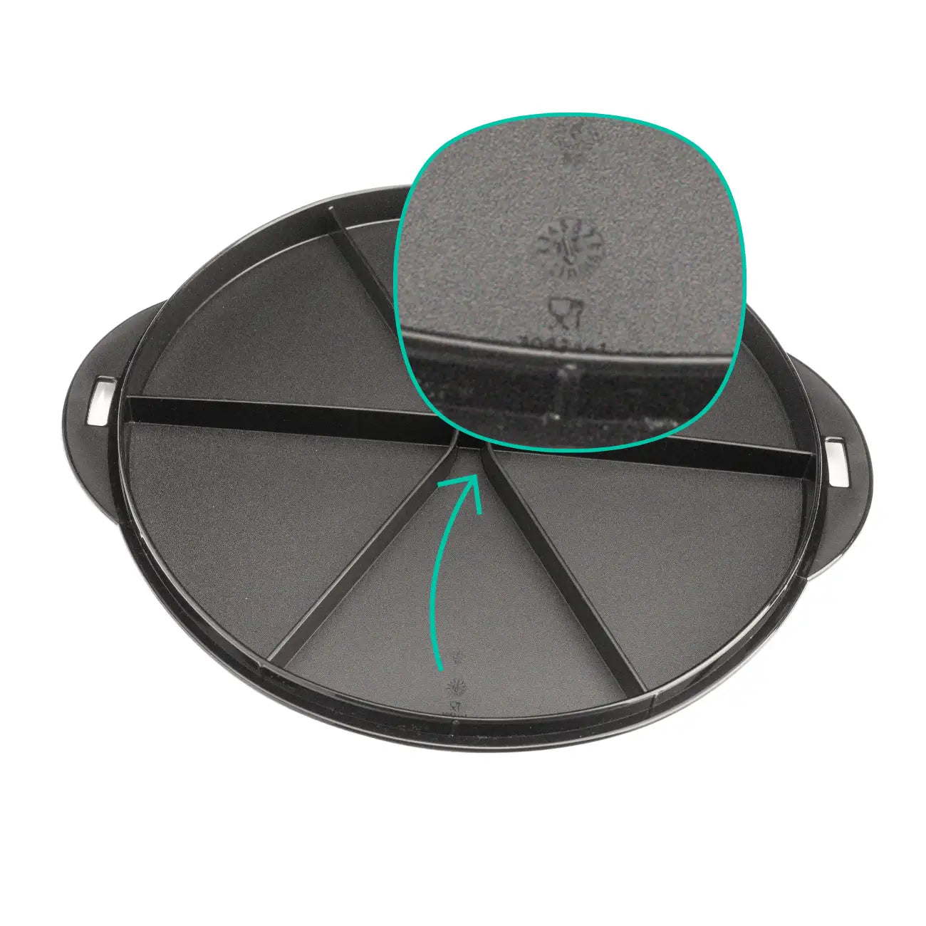 Servierplatte Tortentwist von der Marke Tupperware / Boden Platte des Tortentwist Behälters / Einzelteil, Ersatzteil / Hier direkt online kaufen