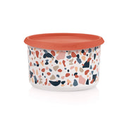 One Touch Runde 960 ml von der Marke Tupperware / Vorratsbehälter / Aufbewahrungsbehälter / stapelbar / Luft und Wasserdicht schließend / im fröhlich bunten Design / Runde Dose /  Hier direkt online kaufen 