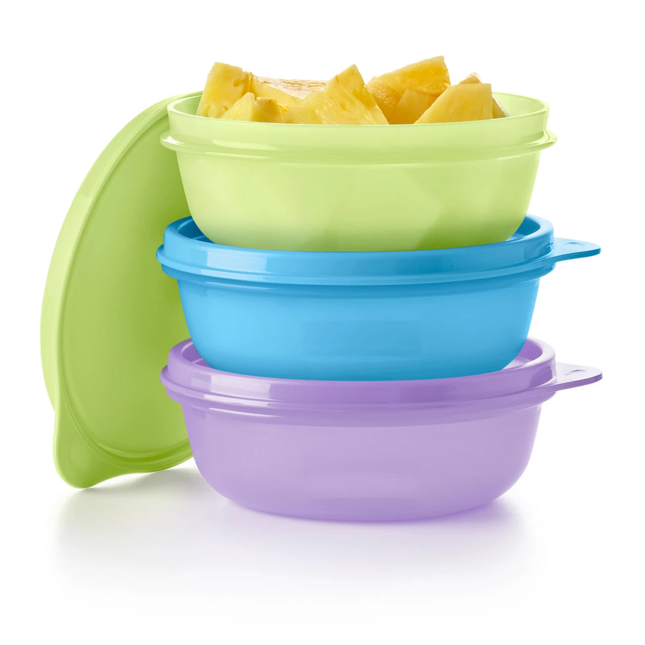 Frische Behälter 300 ml (3) Kleine Hitparade limette, flieder, blau