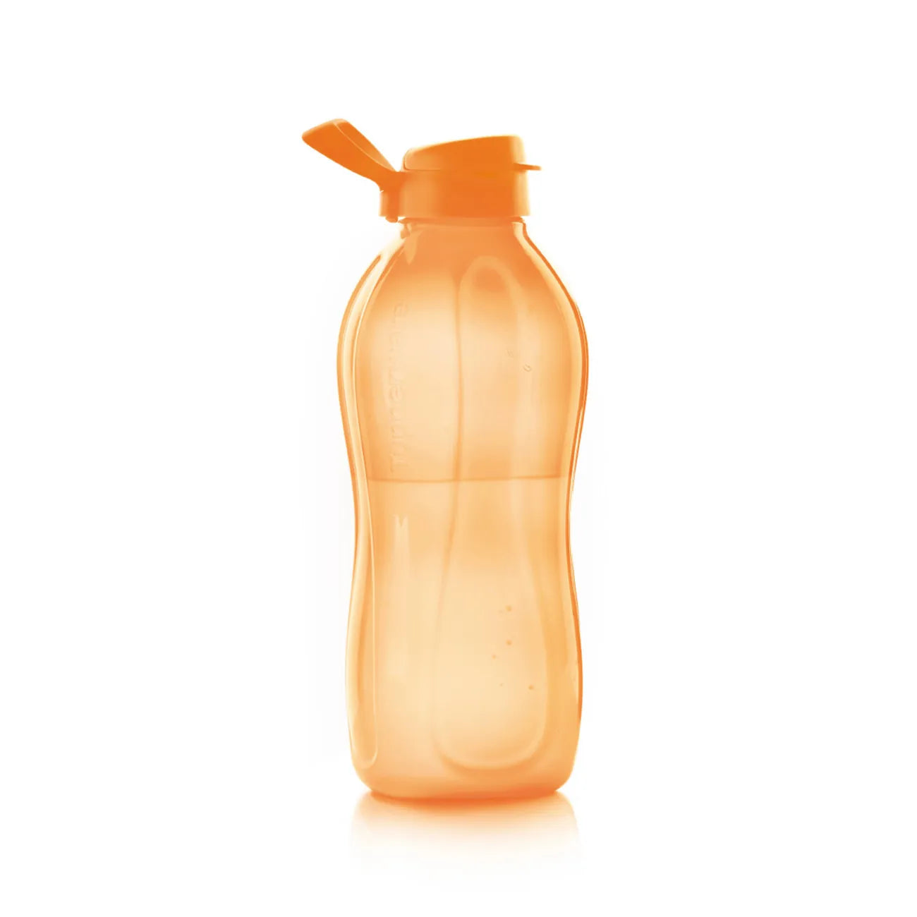 EcoEasy 2L Trinkflasche von der Marke Tupperware / in der Farbe Orange / Ergonomische Form für einfaches Halten / Leicht Befüll bar / einfach zu Reinigen mit der EcoEasy Bürste / Ideal für Unterwegs / mit Praktischen Trage Griff / Hier direkt online kaufen