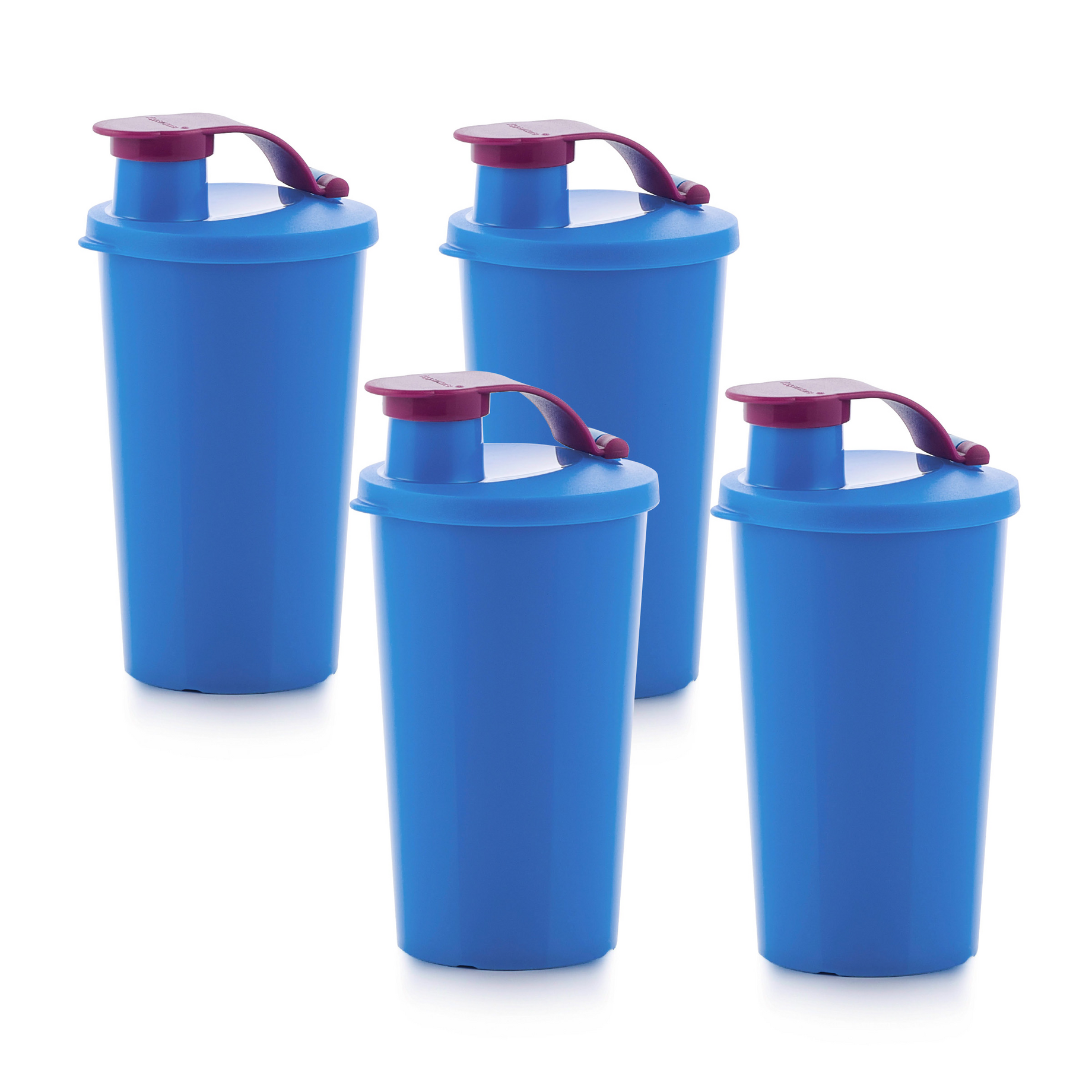 Tupperware Trinkbecher 330 ml blau (4) C188B Unterwegs
