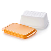 Butterdose von der Marke Tupperware / in der Farbe Orange / Ideal zum Servieren / Hier direkt online kaufen