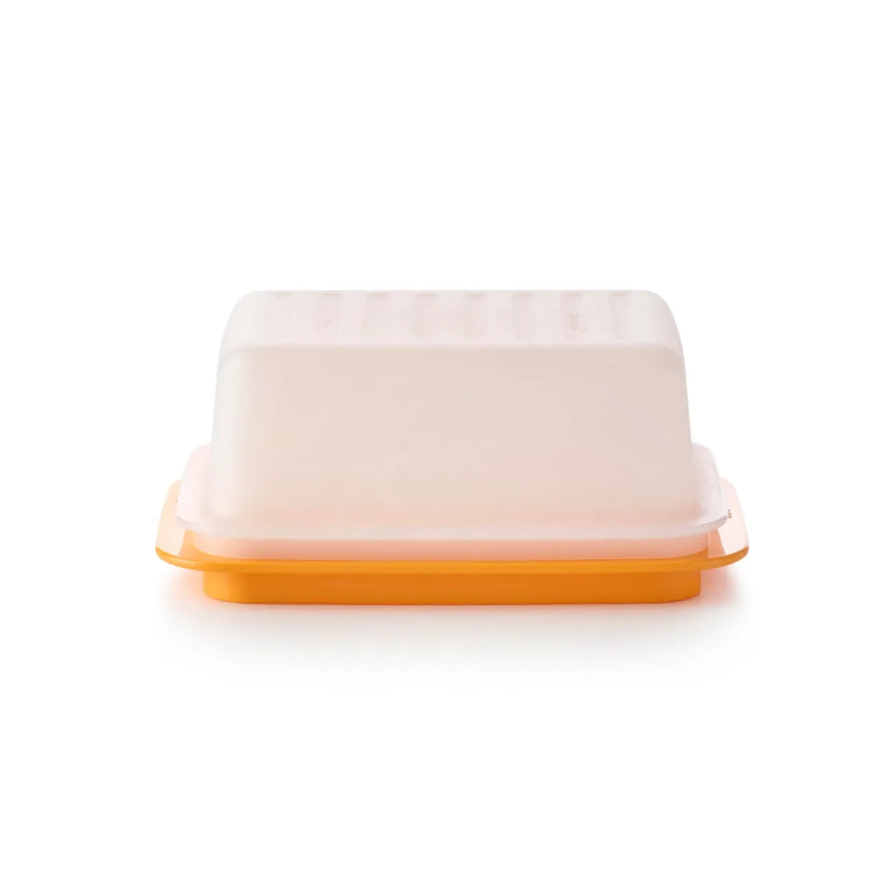 Butterdose von der Marke Tupperware / in der Farbe Orange / Ideal zum Servieren / Hier direkt online kaufen