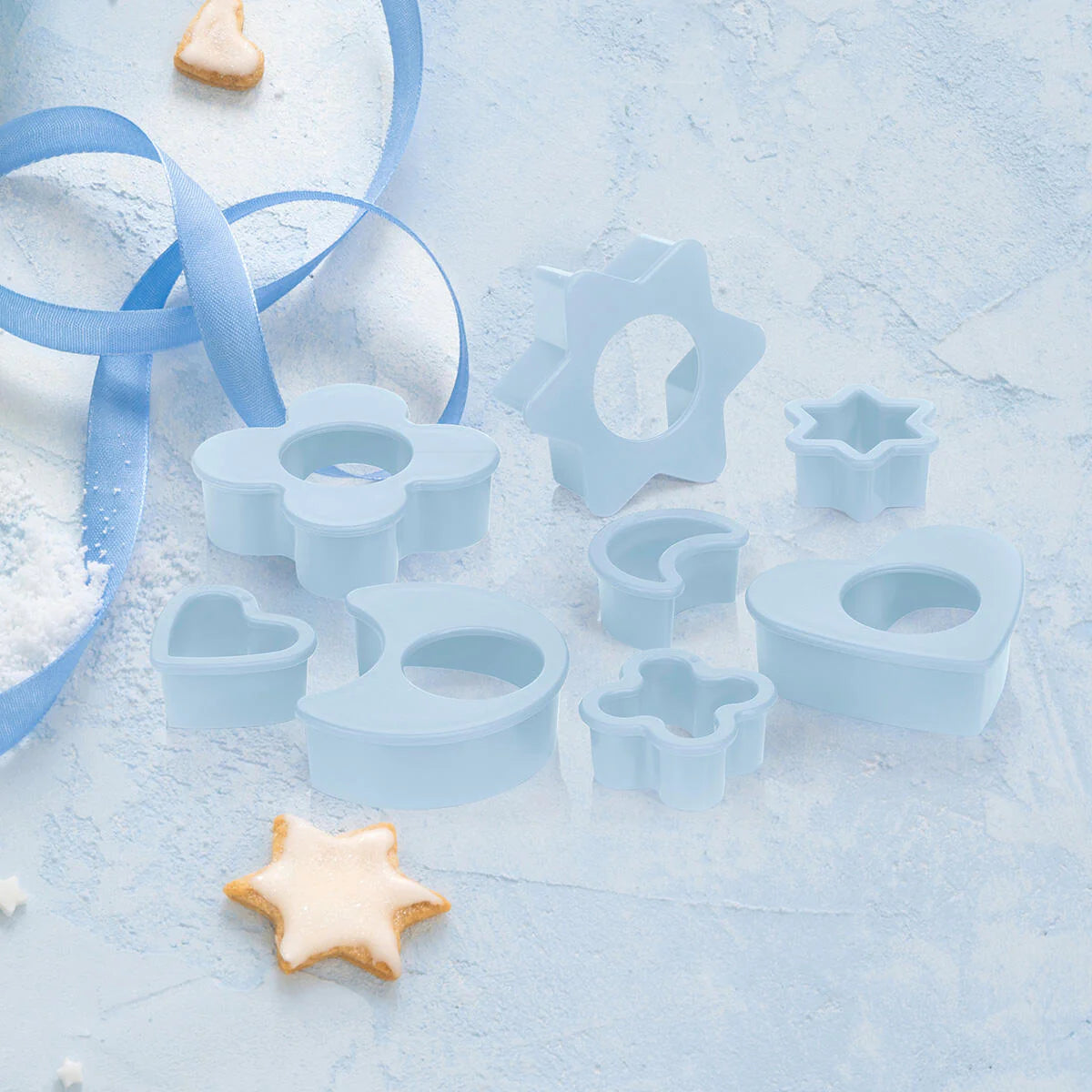 Keksausstecher_ Set (8) von der Marke Tupperware / 8 Ausstecher / einfache Handhabung / Hier direkt online kaufen