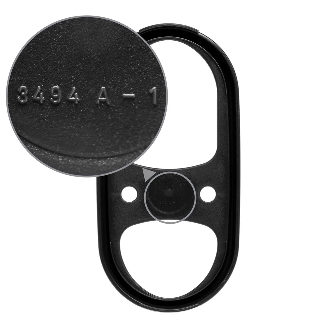 Deckelunterteil Rahmen Eidgenosse von der Marke Tupperware / in der Farbe Schwarz / Rahmen Eidgenosse A061-A065 / Ersatzteil Deckel / Hier direkt Ersatzteil online kaufen 