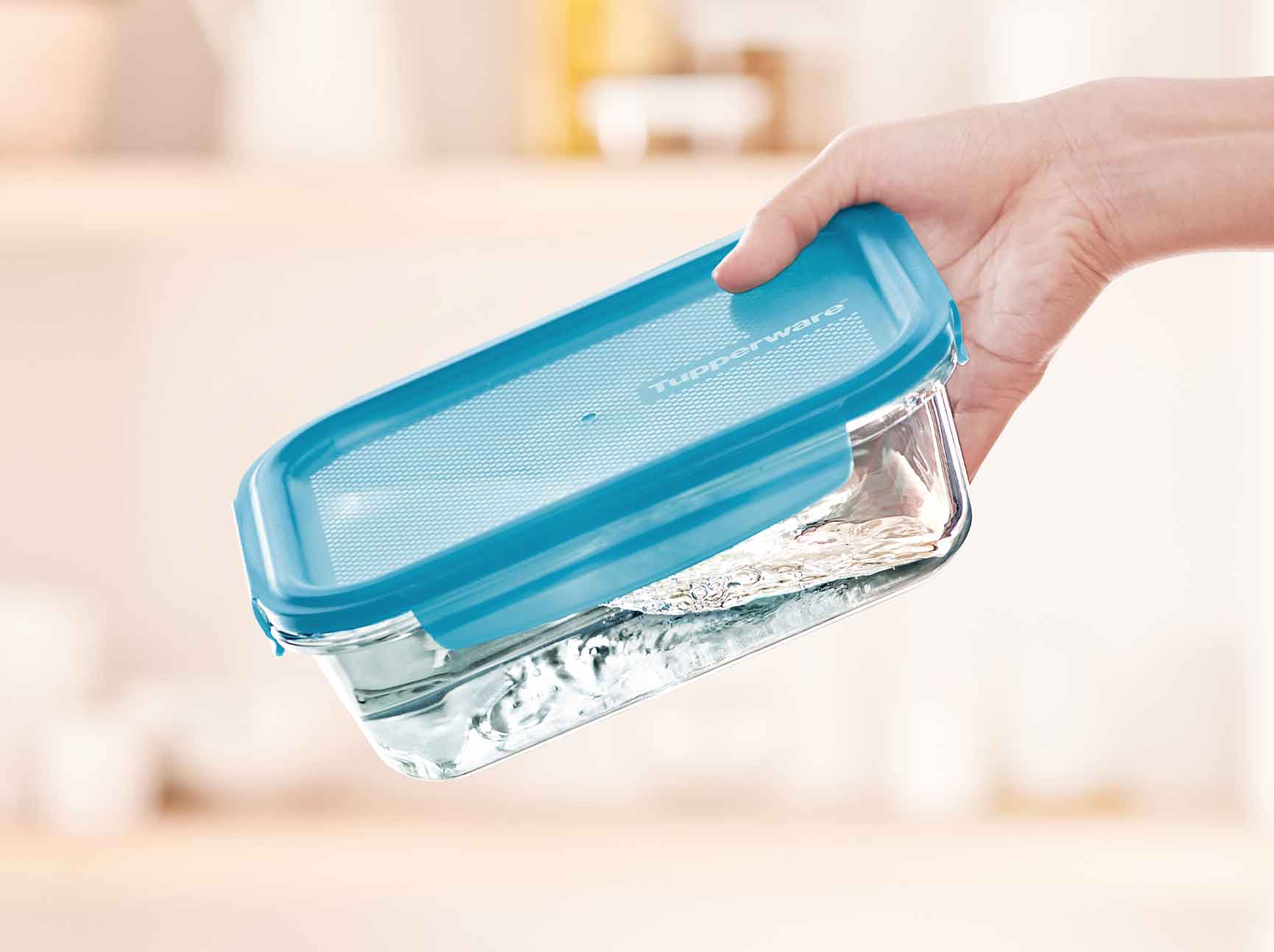 Tupperware PremiaGlass Rechteckig 1,5 l