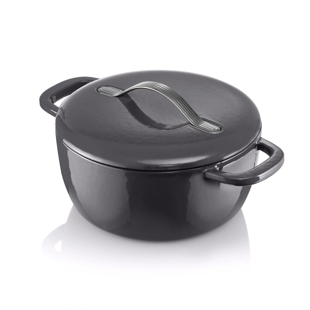 Cast Iron Kasserolle 5,4 l von der Marke Tupperware / zum Anbraten, Backen, Grillen, Braten, Schmoren, Frittieren und Garen / Ideal zum Servieren / Hier direkt online Kaufen