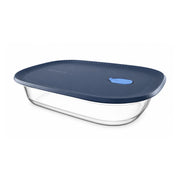 Voila Glass XL Rechteckig 3 Liter von der Marke Tupperware / Glasbehälter für die Mikrowelle / Mikrowellenbehälter / Transportbehälter / Lunchbox / Glasform mit Deckel / Hier direkt online kaufen