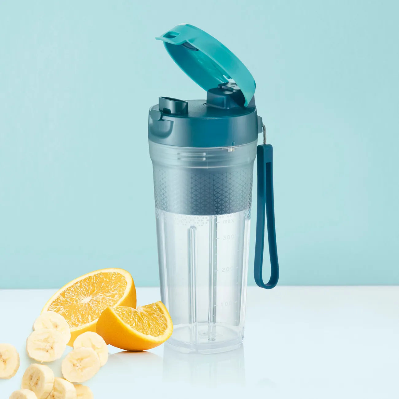 UrbanMax Kabelloser Mixer 350ml von der Marke Tupperware / Mixen direkt im To-Go Behälter / Ideal fürs Büro, Auto, für Reisen und beim Sport / mit Akku / gesunde Ernährung flexibel für unterwegs / Hier direkt online kaufen