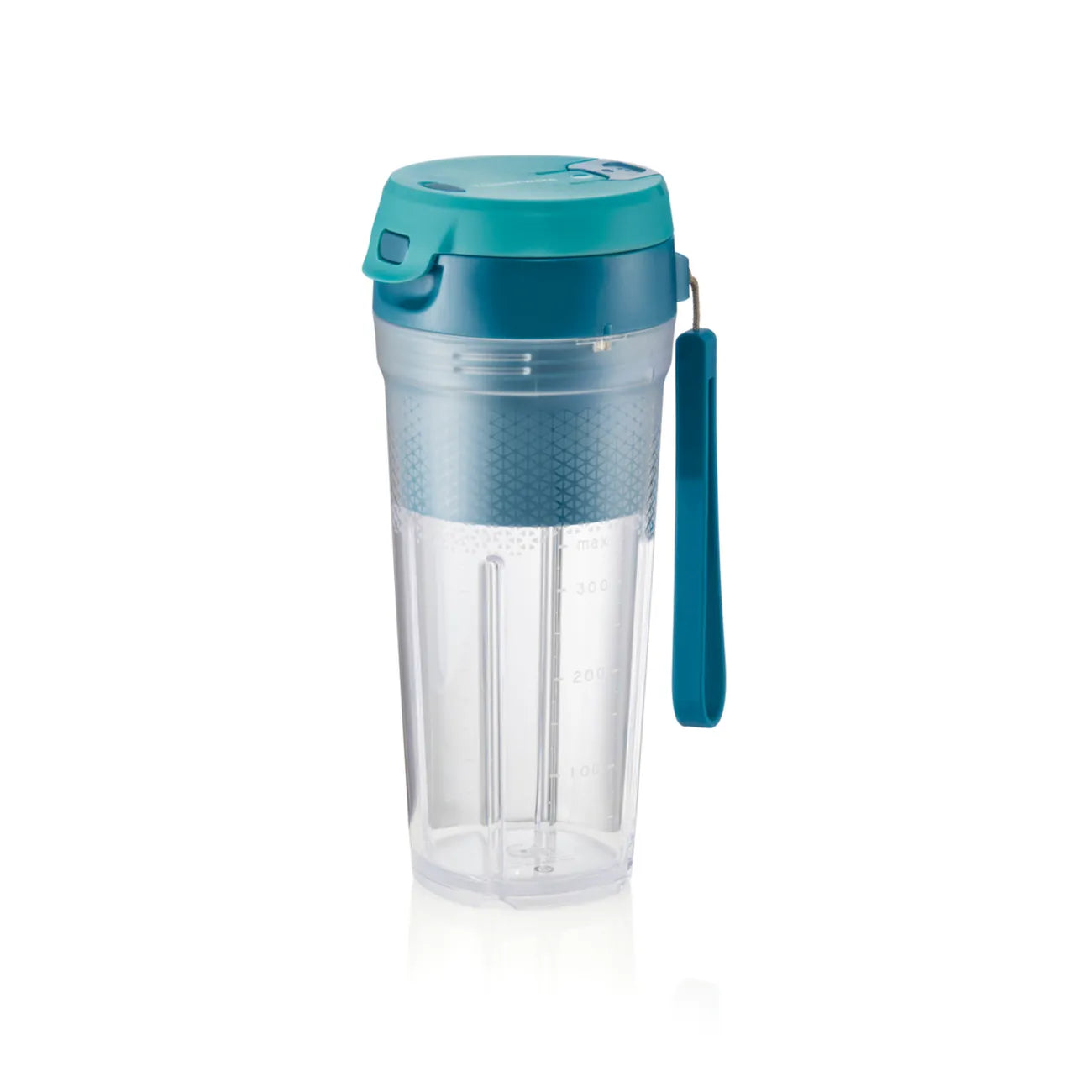 UrbanMax Kabelloser Mixer 350ml von der Marke Tupperware / Mixen direkt im To-Go Behälter / Ideal fürs Büro, Auto, für Reisen und beim Sport / mit Akku / gesunde Ernährung flexibel für unterwegs / Hier direkt online kaufen