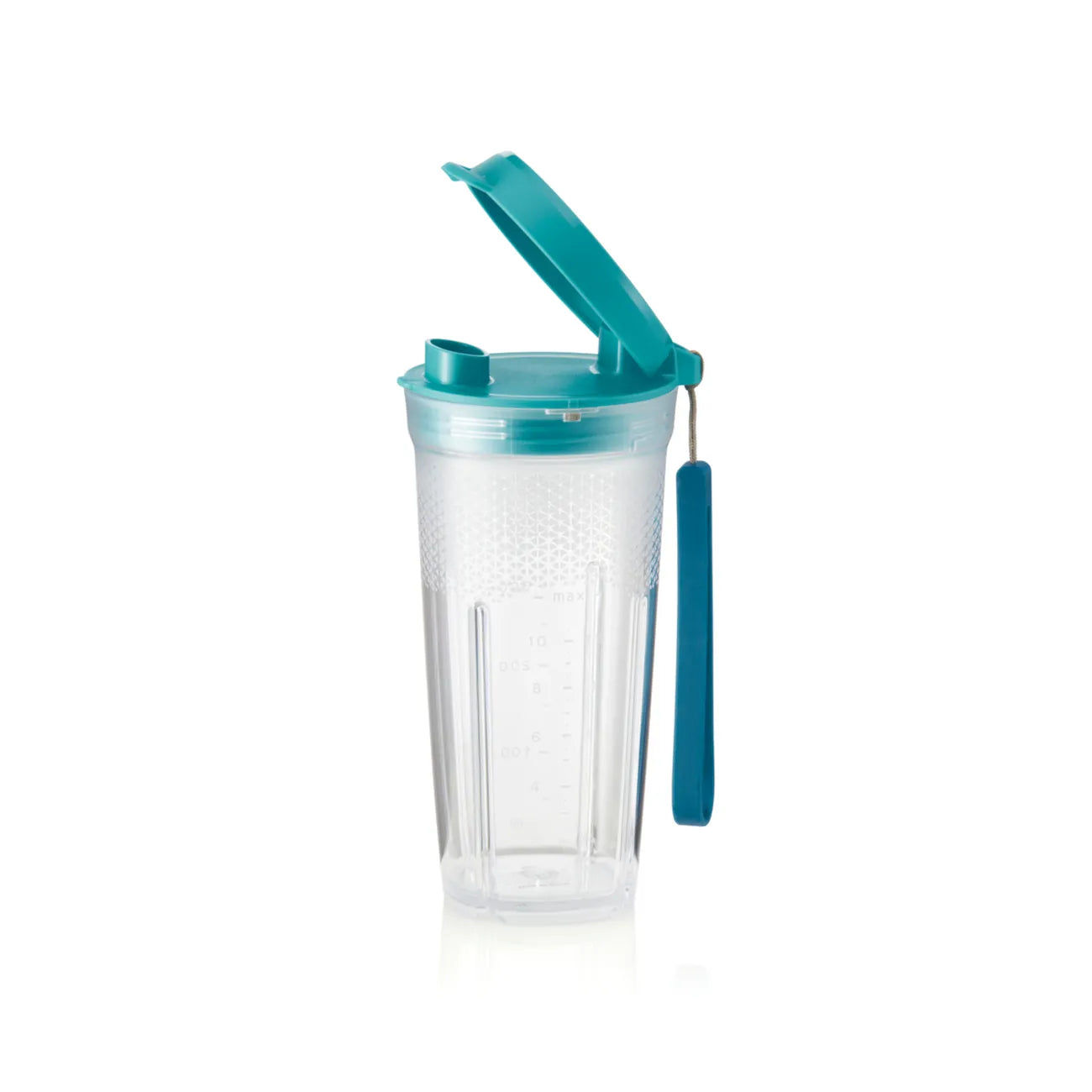 UrbanMax Kabelloser Mixer 350ml von der Marke Tupperware / Mixen direkt im To-Go Behälter / Ideal fürs Büro, Auto, für Reisen und beim Sport / mit Akku / gesunde Ernährung flexibel für unterwegs / Hier direkt online kaufen