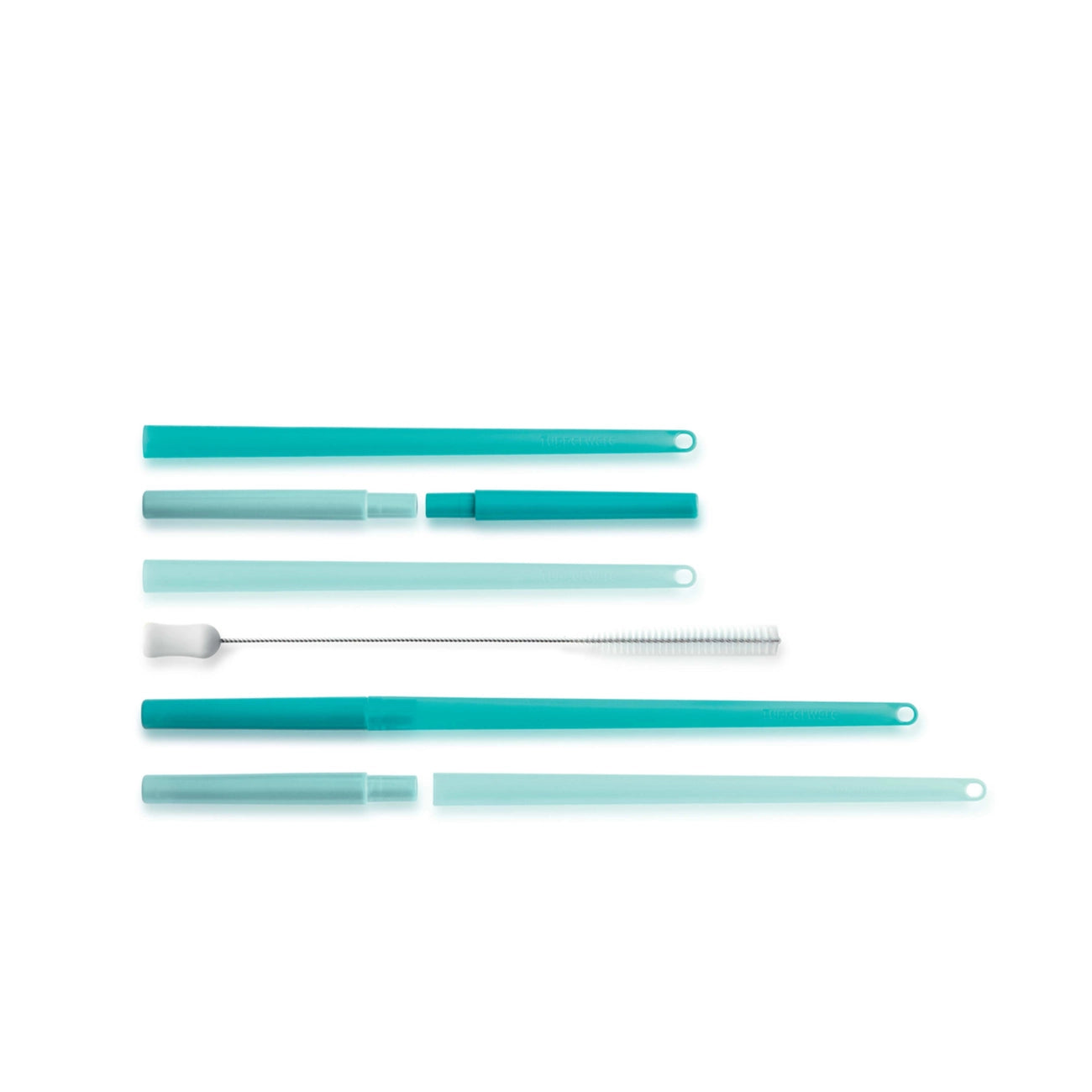 ECO+ Straw (2) wiederverwendbare Trinkhalme von der Marke Tupperware / Schnelle Reinigung mit hilfe der Trinkhalm Bürste / Mehrweg Trinkhalme / Hier direkt online kaufen